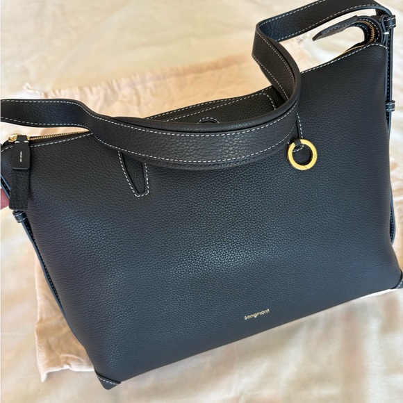 Songmont extra Large Yore Hobo Bag (Minimal Version), color onyx - Picture 4 of 12